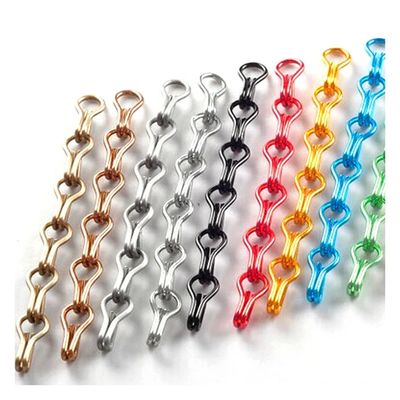 Dostosowywalny Aluminiowy Łańcuch Węglowy Węgiel Średnica 2 mm Rozmiar standardowy 12 mm * 24 mm