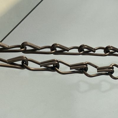 12mm*24mm Standard Size Aluminium Chain Fly Screen dla przemysłu