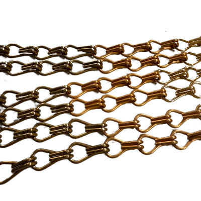 Łatwa instalacja Custom Chain Link Aluminium Chain Fly Screen Idealny do dostosowania wzorów zasłon