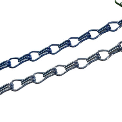 Zastosowalna aluminiowa łańcucha fly screen z odległością łańcucha 24 mm i szybami akcesoriami i innymi osprzętami