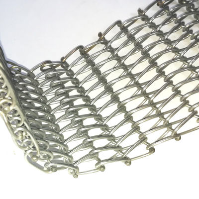 Ochrona przeciwpożarowa Woven Wire Mesh Customized Heavy Duty