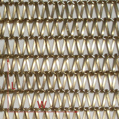 Ochrona przeciwpożarowa Woven Wire Mesh Customized Heavy Duty