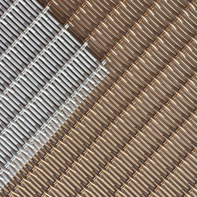 Srebro Architektoniczny Panel Mesh dla zrównoważonego i estetycznego projektowania budynków
