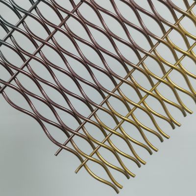 Dostosowywalna sieć metalowa Publiczne ustawienia Szerokość 0,6m-2,4m Dostosowane