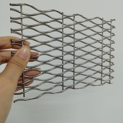 Zastosowanie Dekoracja mieszkalna Woven Wire Mesh 18mm Weft Pitch