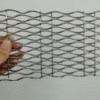 Zastosowanie Dekoracja mieszkalna Woven Wire Mesh 18mm Weft Pitch