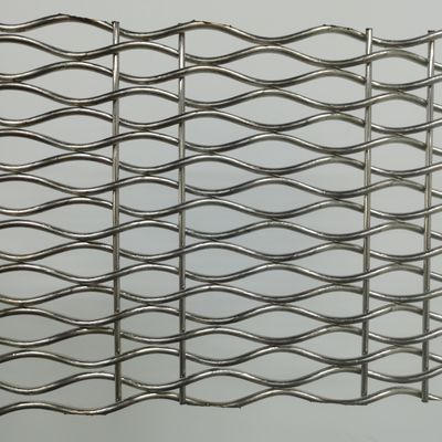 Zastosowanie Dekoracja mieszkalna Woven Wire Mesh 18mm Weft Pitch