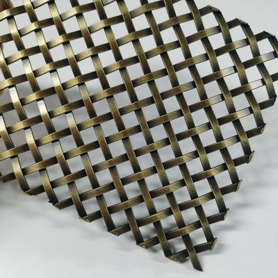 Kraj produkcji płaskiej siatki dekoracyjnej z drutu z aluminium