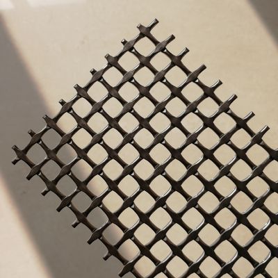Ulepszone wnętrza 18mm Weft Pitch Luksusowe mosiężne kratki dekoracyjne z certyfikatem SGS