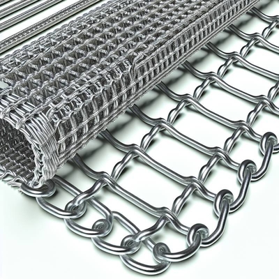Dekoracyjne łańcuchy do zasłon z aluminiowej siatki drucianej - Indywidualny projekt i trwałość
