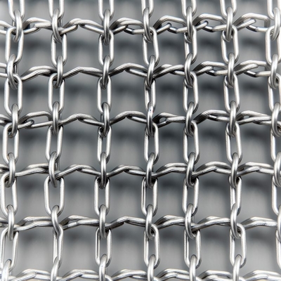 Dekoracyjne łańcuchy do zasłon z aluminiowej siatki drucianej - Indywidualny projekt i trwałość