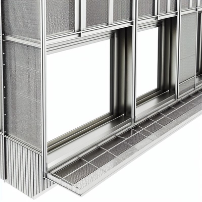 12mm Aluminiowa Architektoniczna siatka zasłona dla fasad budynku