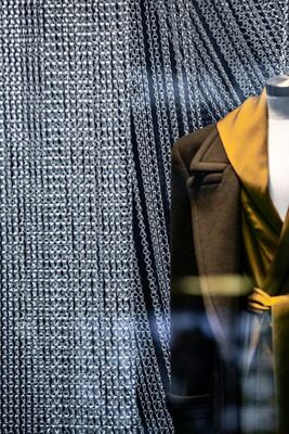 Aluminiowy łańcuch z 60% powierzchni otwartej i średnicy 1,2 mm do ochrony przed owadami