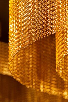 Moskitiera łańcuchowa aluminiowa o rozmiarze łańcucha 12x24mm, z 60% powierzchnią otwartą i średnicą drutu 1,2mm, do ochrony przed owadami