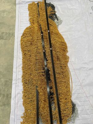 Wytrzymała aluminiowa siatka na muchy z łańcuszka, idealna do zastosowań przemysłowych, zapewniająca skuteczną ochronę przed owadami i długotrwałą wydajność