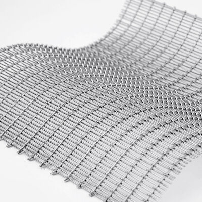 Architectural Metal Mesh Customized Width Polishing Perfect for Facade Cladding Interior Walls and Ceiling Panels