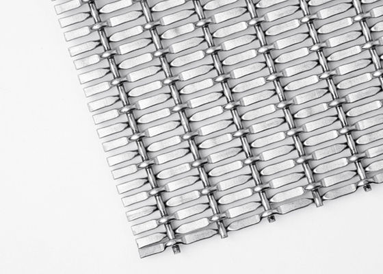 Tytanowa tkanina 5 mm Tkana siatka metalowa 15 m Dekoracyjne metalowe przegrody pokojowe