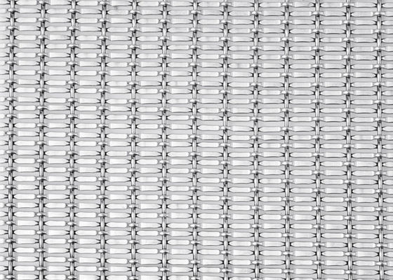 Tytanowa tkanina 5 mm Tkana siatka metalowa 15 m Dekoracyjne metalowe przegrody pokojowe