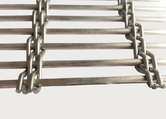 SS 316 Plain Weave Metalowe meble wewnętrzne Dekoracyjne do architektonicznej siatki drucianej