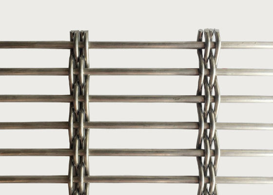 SS 316 Plain Weave Metalowe meble wewnętrzne Dekoracyjne do architektonicznej siatki drucianej