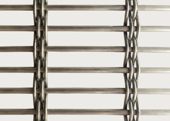 SS 316 Plain Weave Metalowe meble wewnętrzne Dekoracyjne do architektonicznej siatki drucianej