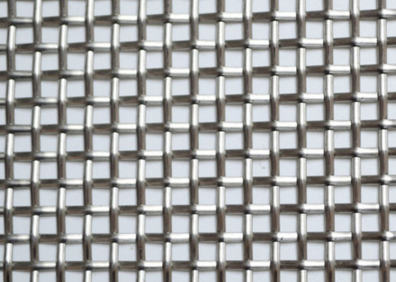 1,8 mm półokrągły dekoracyjny ekran z siatki metalowej dla systemu Windows 3,36 kg / m2