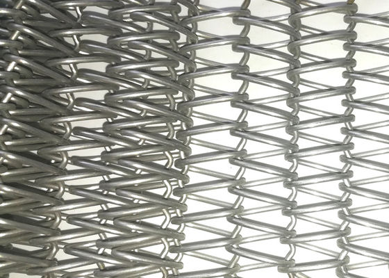 Wszechstronna dekoracja fasady metalowej sieci spiralnej dla przemysłu
