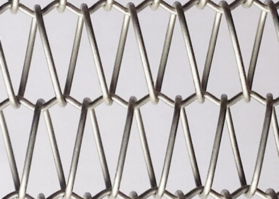 7,5 mm Spiralna siatka ze stali nierdzewnej 316 Siatka z siatki metalowej Zarządzanie energią słoneczną