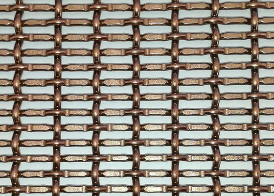 SHUOLONG 3,2 mm architektoniczne metalowe ekrany Dekoracyjna siatka sufitowa Antishock