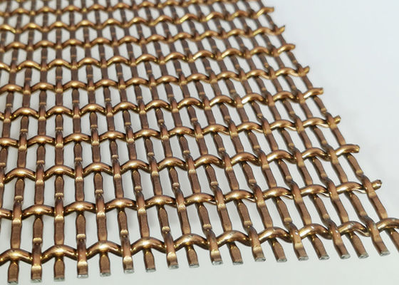 SHUOLONG 3,2 mm architektoniczne metalowe ekrany Dekoracyjna siatka sufitowa Antishock