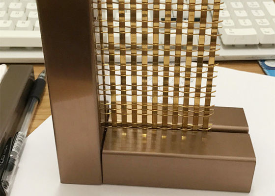 OEM Złota architektoniczna dekoracyjna siatka druciana ze stali nierdzewnej XY 1513G