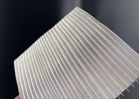 Siatka wewnętrzna z siatki drucianej Eco Silver ze stali nierdzewnej 0,6 mm 0% obszaru otwarcia