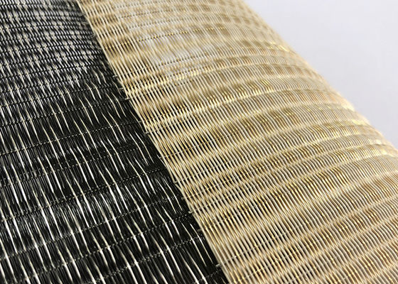OEM 100m Gold Copper Wire Mesh Screen Odporny na promieniowanie UV