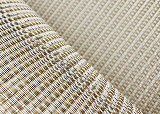 OEM 100m Gold Copper Wire Mesh Screen Odporny na promieniowanie UV
