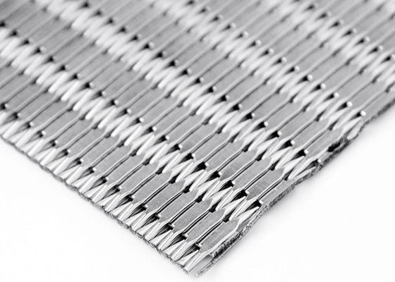 Anticorrosion SS304 Architectural Mesh Screen Sztywna metalowa fasada siatkowa