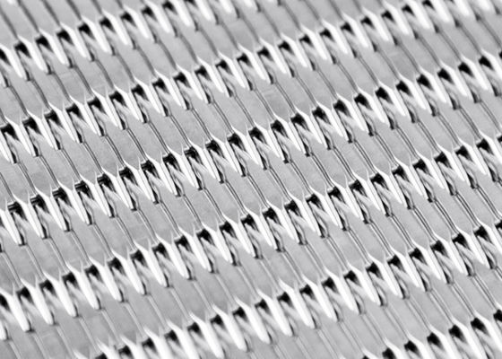 Anticorrosion SS304 Architectural Mesh Screen Sztywna metalowa fasada siatkowa