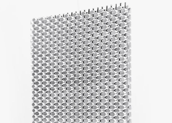 OEM 1,5 mm dekoracyjny ekran z siatki metalowej 15 stóp Architektura elewacji z drutu stalowego
