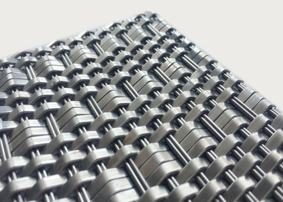 SS316 Deco Metalowe architektoniczne panele z siatki drucianej 1,5 x 2 mm Średnica osnowy