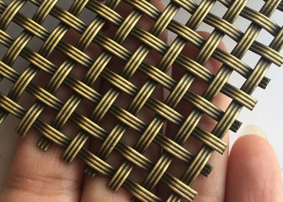 3,2 mm ODM Dekoracyjna siatka metalowa z siatki drucianej Antyczna platerowana