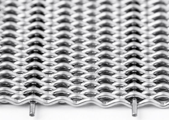 316 Plain Weave Siatka z siatki metalowej ze stali nierdzewnej 2 mm Dia L3m
