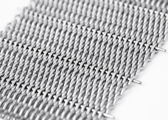 316 Plain Weave Siatka z siatki metalowej ze stali nierdzewnej 2 mm Dia L3m