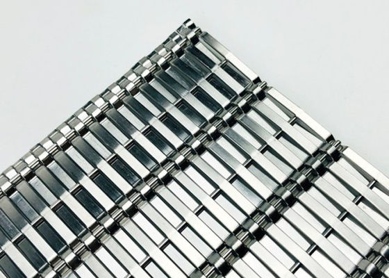 Architektoniczne obudowy z siatki ze stali nierdzewnej o średnicy 2,2 mm i szerokości 2,5 m