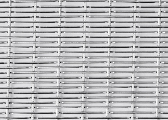 120m Budynek Sunshade Elastyczna metalowa siatka zobojętniająca gładka powierzchnia