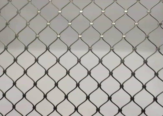 8m przeciwzużyciowa diamentowa siatka druciana OEM z klamrą wstążkową