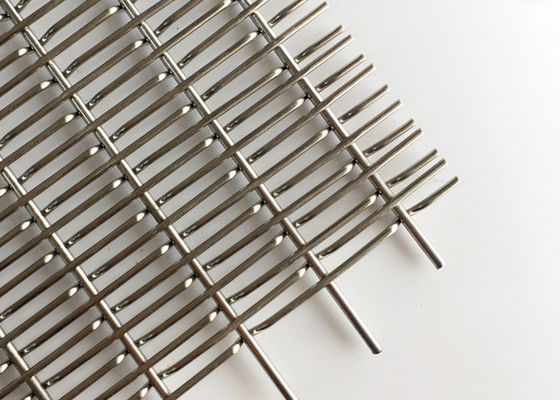 Miedzi Architektoniczne Woven Wire Mesh Prężnica 0,02 mm-2,03 mm Wydajność