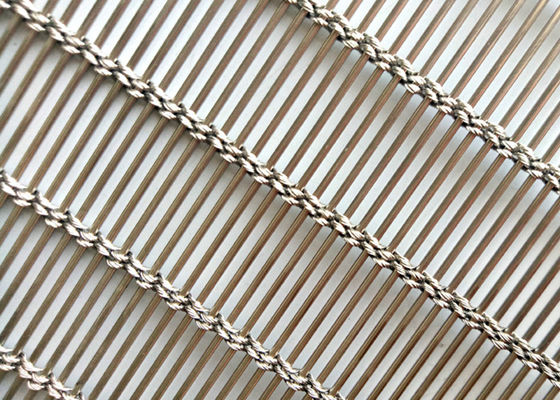 Kabel metalowy 1mmx4 Architektoniczna okładzina z siatki drucianej ze stali nierdzewnej