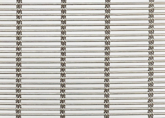 Tkana metalowa okładzina z metalowej siatki architektonicznej 3,5 mm