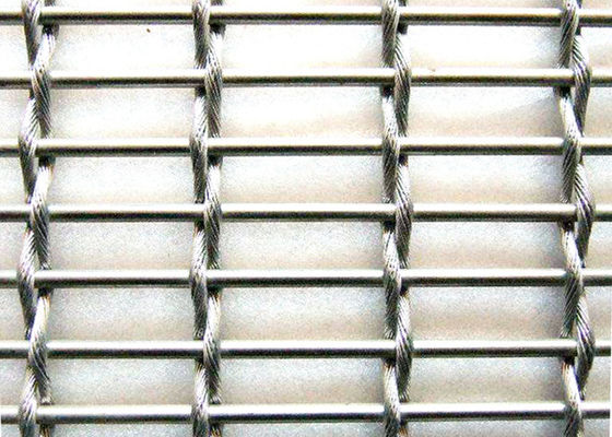 Blind Elegance Metal Divider Dekoracyjna pleciona siatka druciana karbowana architektoniczna