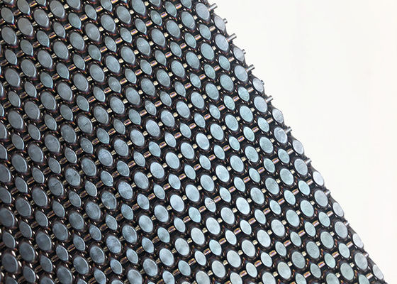 Wysokiej wytrzymałości tkanina metalowa architektoniczna z dostosowaną szerokością i długością