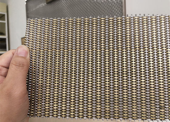 Architektoniczna siatka metalowa ze stali nierdzewnej o grubości 3,2 mm do okładzin budowlanych